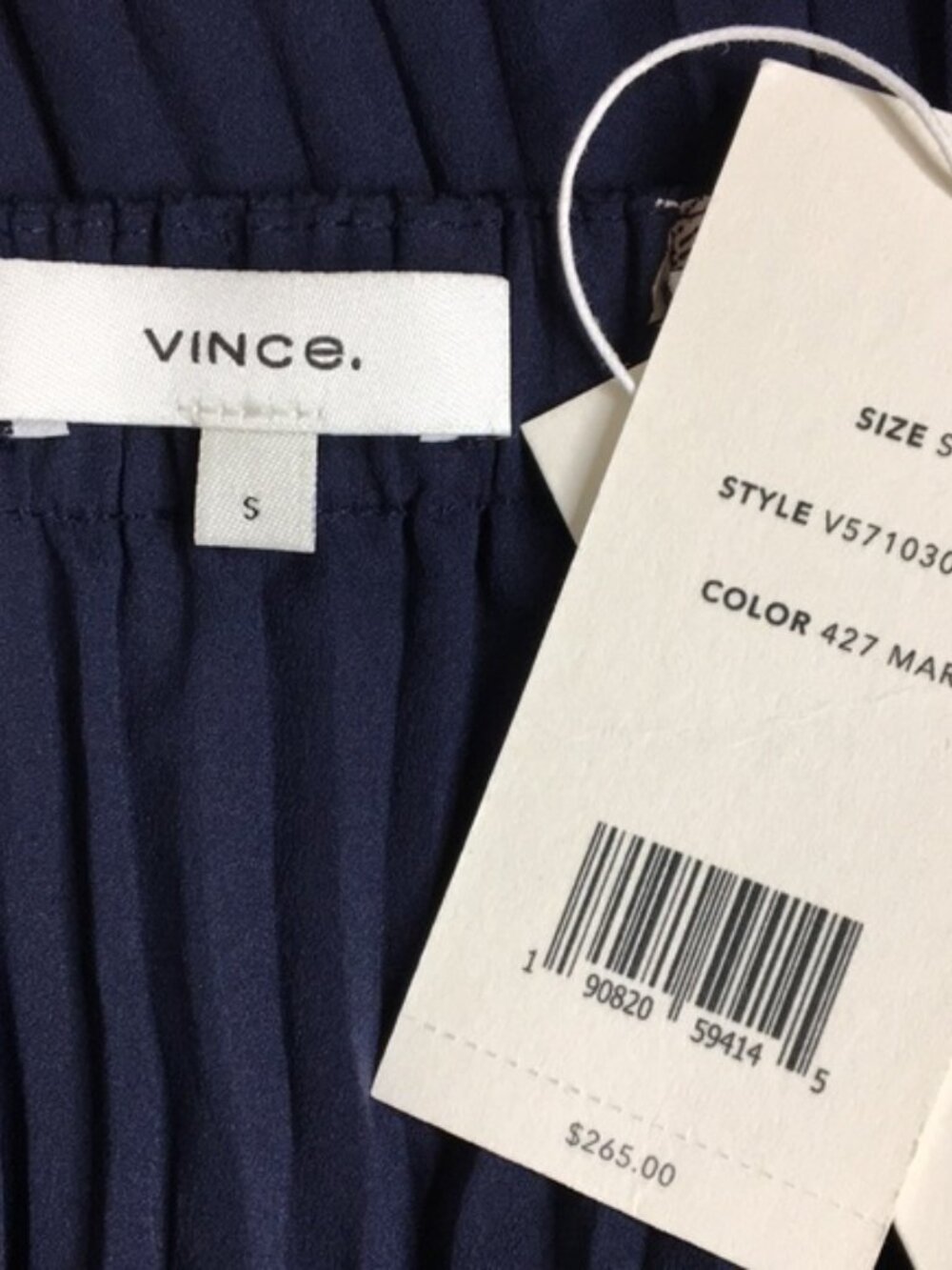 Vince Tossed Poppy Pleated Skirt - Picture 7 of 9